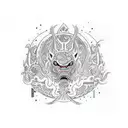 even if youre not ready for the day, it cannot always be night tattoo design idea