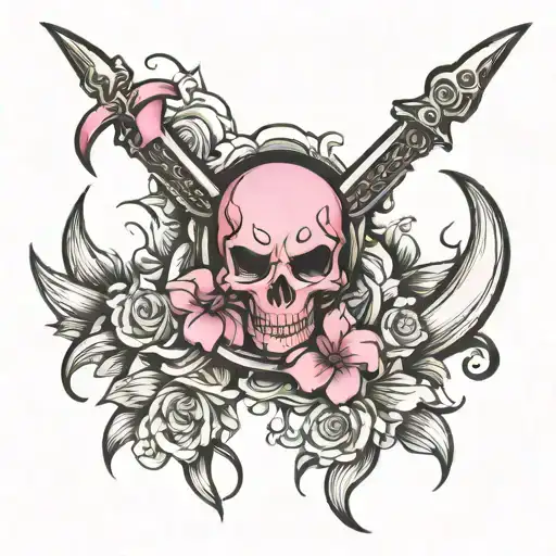 breast cancer traditinal tattoo design tattoo design idea