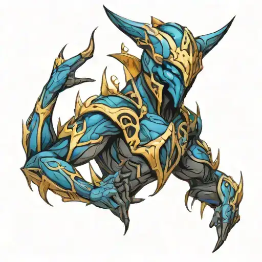 Warframe tattoo design idea