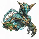 Warframe tattoo design idea