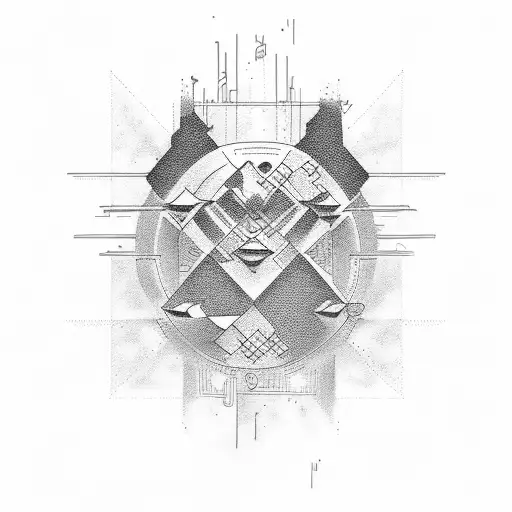 morse code of 2 5 3 1 tattoo design idea