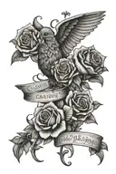 comparison is the thief of joy tattoo design idea