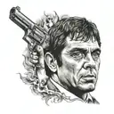Scarface tattoo design idea