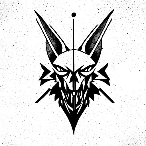 the witcher tattoo design idea