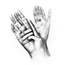 "hand holding hourglasd with caption time waits for no one" tattoo design idea