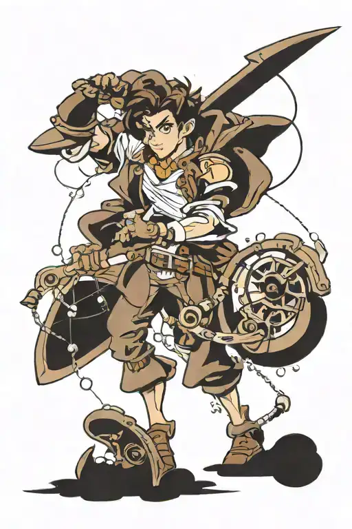 treasure planet tattoo design idea