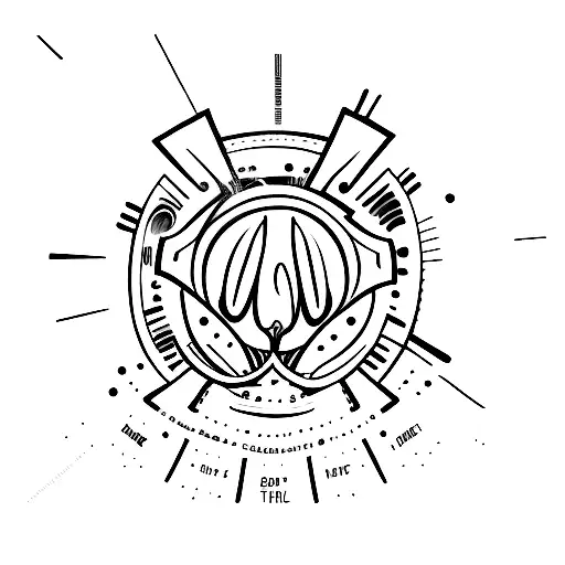 athletic tattoo design idea