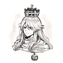 King's Crown tattoo design idea