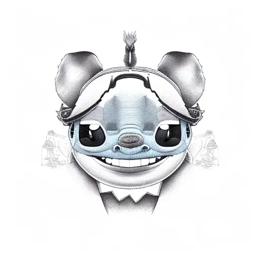 stitch patch tattoo design idea