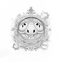 stitch patch tattoo design idea