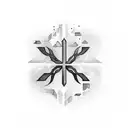 Australian out back southern cross  tattoo design idea