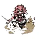 astolfo  tattoo design idea