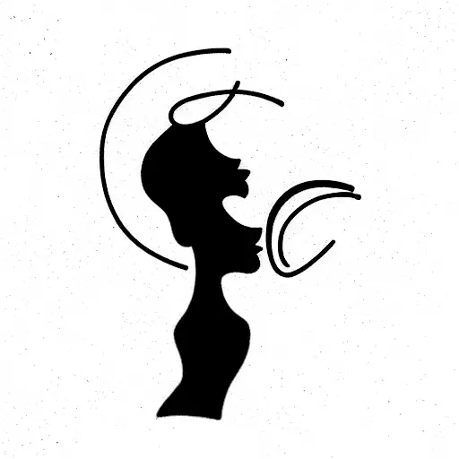 My beautiful dark twisted fantasy runaway song  tattoo design idea