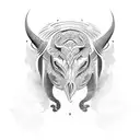 HORNBILL  tattoo design idea