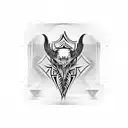 HORNBILL  tattoo design idea