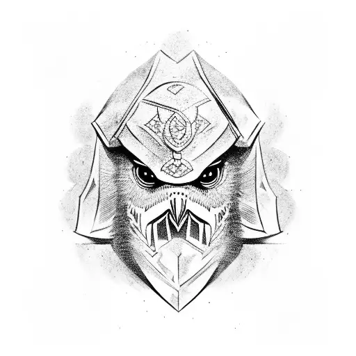 hugin and munin pauldron tattoo tattoo design idea