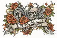this too shall pass tattoo design idea
