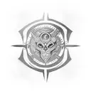 Name tattoo design idea