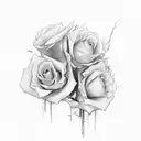 The greatest thing you'll ever learn is just to love and be loved in return tattoo design idea