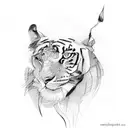 The greatest thing you'll ever learn is just to love and be loved in return tattoo design idea