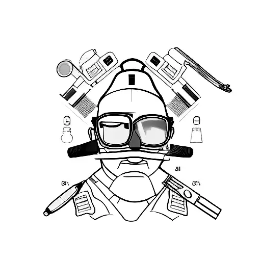 surgeon tattoo design idea