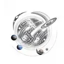 solar system tattoo design idea