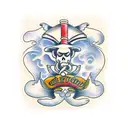 culinary tattoo design idea