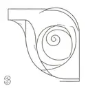 simple number 3 6 9 0 tattoo design idea