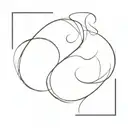 simple number 3 6 9 0 tattoo design idea