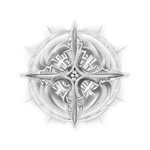 memorial tattoo of multiple family memberswith heaven gates above tattoo design idea