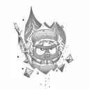 gravity falls tattoo design idea