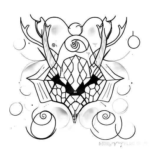 milky vey tattoo design idea