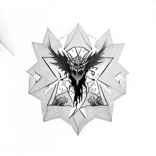 last of us firefly and destiny ghost tattoo design idea
