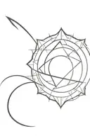 A design featuring the shadow of a sundial that spirals around your arm. The shadow could move from the shoulder to the  tattoo design idea