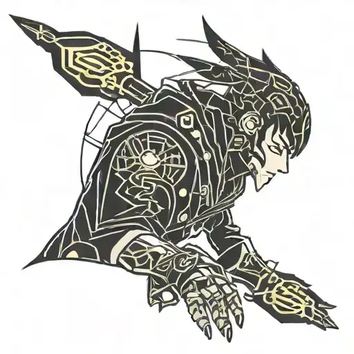 zuko in the animated castle outfit howl  tattoo design idea