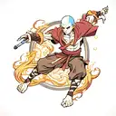 zuko a lend aang tattoo design idea