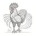 gamecock tattoo design idea