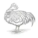 gamecock tattoo design idea