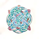 Celtic Knot tattoo design idea