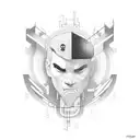 electric engineer tattoo design idea