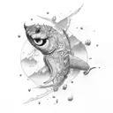 brujula tattoo design idea