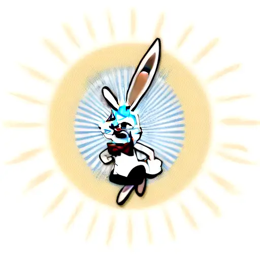bugs bunny tattoo design idea