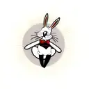 bugs bunny tattoo design idea