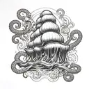 squid   tattoo design idea