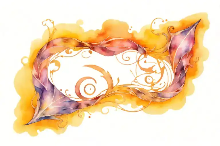 combine pisces Scorpio and Capricorn tattoo design idea