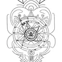 i want to make a tattoo for my brother which invludes his birth date which is 10.09 and his zodiac sign which is virgo,  tattoo design idea