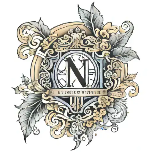 Roman numeral 2 with quick  tattoo design idea