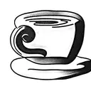 café  tattoo design idea