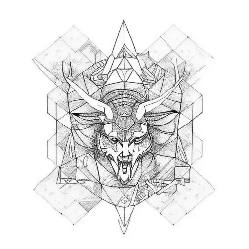 stoic with kaizen tattoo design idea