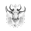 taurus libra  tattoo design idea